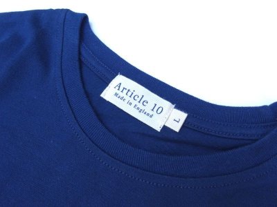 画像3: Article 10. (アーティクルテン.) S/S ROUND NECK SUPIMA COTTON T-SHIRTS ネイビー