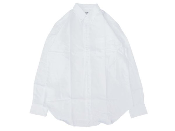 画像1: SERO (セロ) B.D. REGULAR SHIRT OXFORD ホワイト (1)