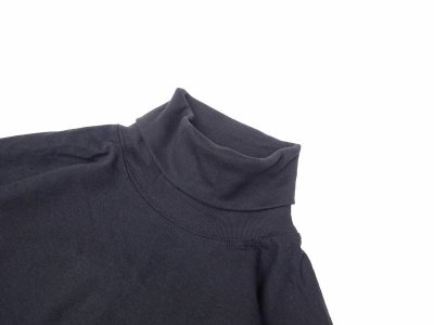 画像3: LIFEWEAR (ライフウェア) LONG SLEEVE TURTLENECK TEE ブラック