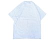 画像2: CalCru (カルクルー) 5.5oz Adult 1/16 microstripe T-shirt アッシュ/ホワイト (2)