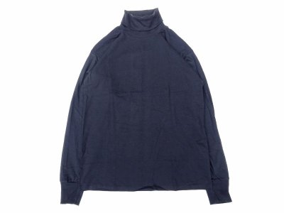 画像1: LIFEWEAR (ライフウェア) LONG SLEEVE TURTLENECK TEE ブラック