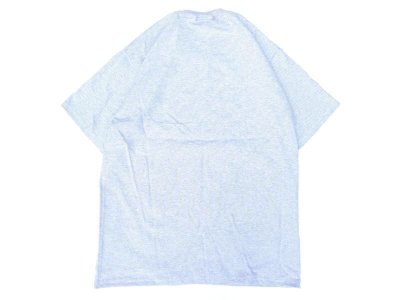 画像2: CalCru (カルクルー) 5.5oz Adult 1/16 microstripe T-shirt アッシュ/ホワイト