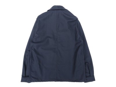 画像2: Le LABOUREUR (ルラブルール) VESTON COTTON SOLID ブラック