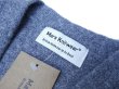 画像5: Mars Knitwear (マーズニットウェア) LAMBSWOOL V-NECK 2PKT CARDIGAN グレーミックス (5)