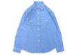 画像1: CAMCO (カムコ) WORK L/S CHAMBRAY ブルー (1)