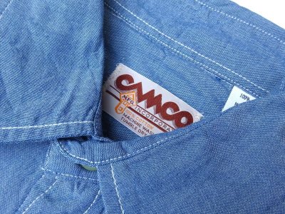 画像3: CAMCO (カムコ) WORK L/S CHAMBRAY ブルー