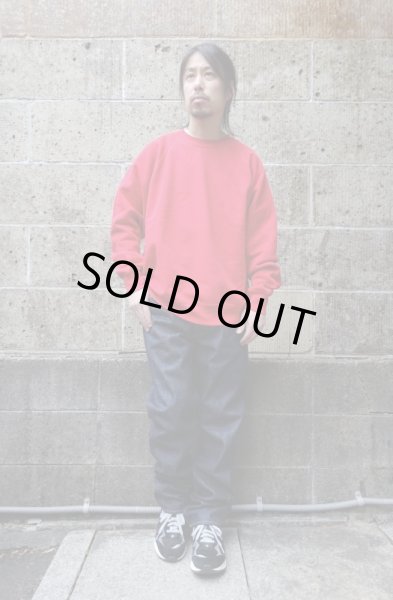 画像7: Deadstock 00’s EURO FRUIT OF THE LOOM Classic SWEAT レッド (7)