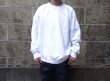 画像1: Deadstock 00’s EURO FRUIT OF THE LOOM Classic SWEAT ホワイト (1)