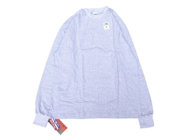 画像1: CAMBER (キャンバー) 8oz MAX-WEIGHT JERSEY LONG SLEEVE T-Shirt グレー (1)