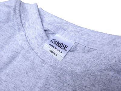 画像3: CAMBER (キャンバー) 8oz MAX-WEIGHT JERSEY LONG SLEEVE T-Shirt グレー