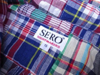 画像3: SERO (セロ) B.D. REGULAR SHIRT PATCHWORK クレイジー