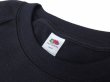 画像3: Deadstock 00’s EURO FRUIT OF THE LOOM Classic SWEAT ブラック (3)