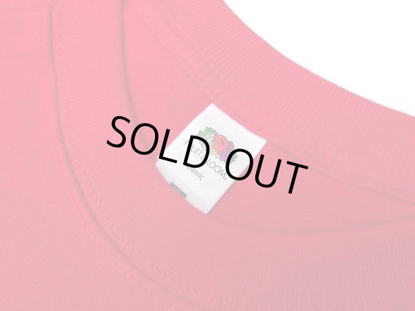 画像3: Deadstock 00’s EURO FRUIT OF THE LOOM Classic SWEAT レッド (3)