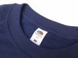 画像3: Deadstock 00’s EURO FRUIT OF THE LOOM Classic SWEAT ネイビー (3)