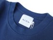 画像3: MIDA (ミダ) CREW NECK POCKET TEE S/S ネイビー (3)