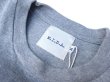 画像3: MIDA (ミダ) CREW NECK POCKET TEE S/S ヘザーグレー (3)