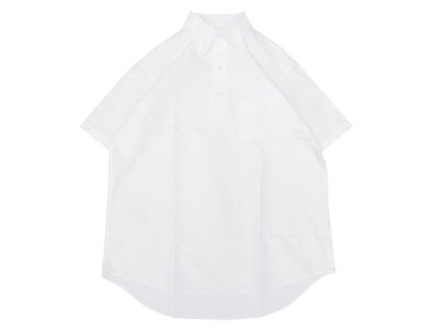 画像1: SERO (セロ ) B.D. SHORT SLEEVE PO SHIRT OXFORD ホワイト