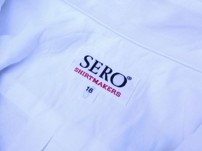 画像3: SERO (セロ ) B.D. SHORT SLEEVE PO SHIRT OXFORD ホワイト