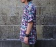 画像5: SERO (セロ ) S/S OPEN COLLOR SHIRT PATCHWORK クレイジー (5)