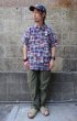 画像7: SERO (セロ ) S/S OPEN COLLOR SHIRT PATCHWORK クレイジー (7)