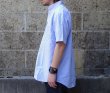 画像5: SERO (セロ ) B.D. SHORT SLEEVE PO SHIRT OXFORD ブルー (5)