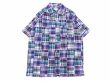 画像1: SERO (セロ ) S/S OPEN COLLOR SHIRT PATCHWORK クレイジー (1)