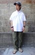 画像7: SERO (セロ ) B.D. SHORT SLEEVE PO SHIRT OXFORD ホワイト (7)