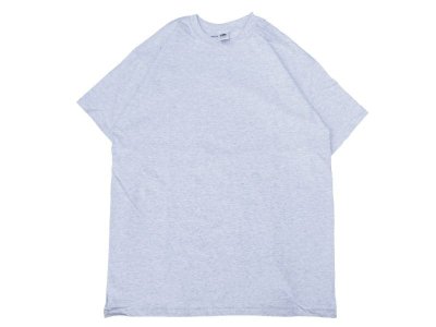 画像1: Deadstock EURO FRUIT OF THE LOOM TEE グレー