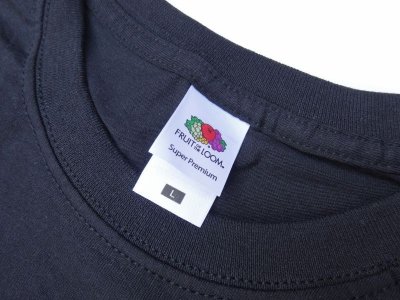 画像3: Deadstock EURO FRUIT OF THE LOOM TEE ブラック