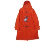 画像5: INVERTERE (インバーティア) NEWTON ABBOT LONG DUFFLE COAT バーントオレンジ (5)