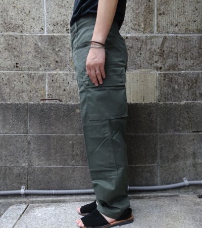 画像2: Deadstock 70’s FRENCH ARMY AF PT フランス軍 メカニックパンツ オリーブ