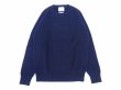 画像1: VINCENT ET MIREILLE (ヴァンソンエミレイユ) CREW NECK SWEATER 8GG AZE ネイビー (1)