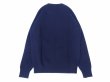 画像2: VINCENT ET MIREILLE (ヴァンソンエミレイユ) CREW NECK SWEATER 8GG AZE ネイビー (2)