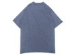 画像2: CalCru (カルクルー) 5.5oz Adult 1/16 microstripe T-shirt ブラック (2)