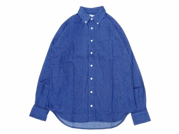 画像1: SERO (セロ) B.D. REGULAR SHIRT 8.5oz DENIM インディゴ (1)