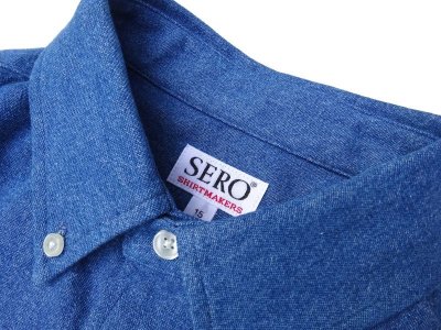 画像3: SERO (セロ) B.D. REGULAR SHIRT 8.5oz DENIM ブルー