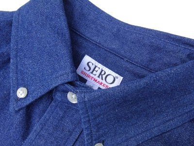 画像3: SERO (セロ) B.D. REGULAR SHIRT 8.5oz DENIM インディゴ