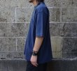 画像5: MIDA (ミダ) CREW NECK POCKET TEE S/S ネイビー (5)