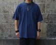 画像4: MIDA (ミダ) CREW NECK POCKET TEE S/S ネイビー (4)