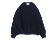 画像1: VICTORIA ATHLETICS (ヴィクトリア アスレチックス) CREWNECK SWEAT ブラック (1)