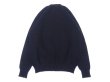 画像5: Jamieson’s (ジャミーソンズ) Plain Saddle Shoulder crew neck ブラック (5)