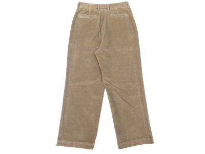 画像2: RICCARDO METHA (リカルドメッサ) 1TUCK WIDE PANTS CORDUROY カーキ