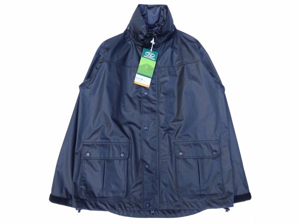 画像1: HIGHLANDER (ハイランダー) Tempest Rain Jacket ブラック (1)