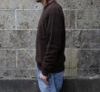 画像6: Jamieson’s (ジャミーソンズ) Plain Saddle Shoulder crew neck ミディアムブラウン (6)