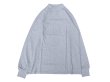 画像1: LIFEWEAR (ライフウェア) LONG SLEEVE MOCK NECK TEE アスレチックグレー (1)