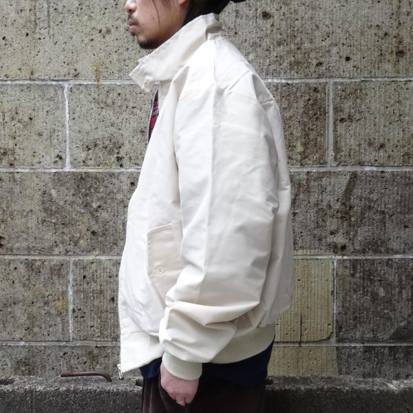 画像8: Deadstock 00's HARRINGTON JK UK製 アイボリー (8)