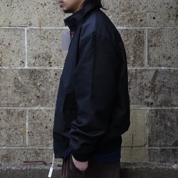 画像8: Deadstock 00's HARRINGTON JK UK製 ブラック (8)