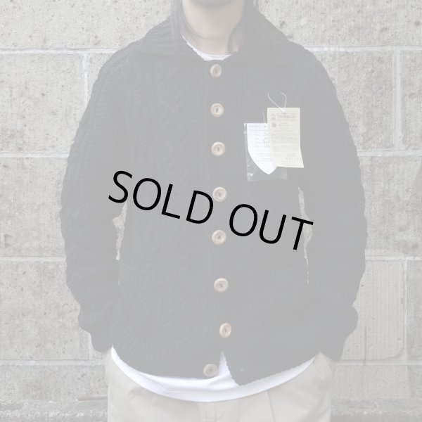 画像5: INVERALLAN (インバーアラン) 3A Lumber Cardigan Denim Cotton ブラックデニム (5)