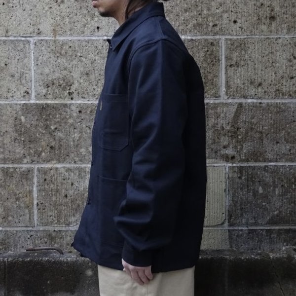 画像8: Le LABOUREUR (ルラブルール) VESTON COTTON ブラック (8)