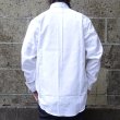 画像7: GAMBERT SHIRT (ギャンバートシャツ) B/D SHIRT OX SOLID ホワイト (7)